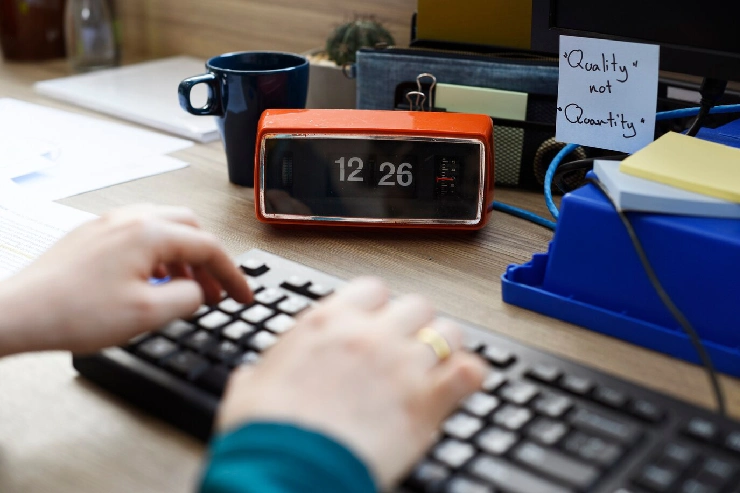 Time Management for Online Exams